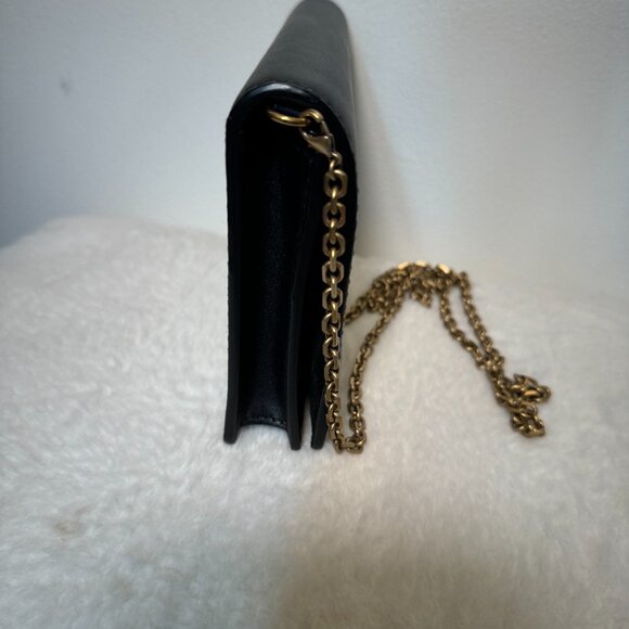 Christian Dior Black J'Adore Wallet On Chain Leather Crossbody Bag W/ HW - Picture 3 of 5
